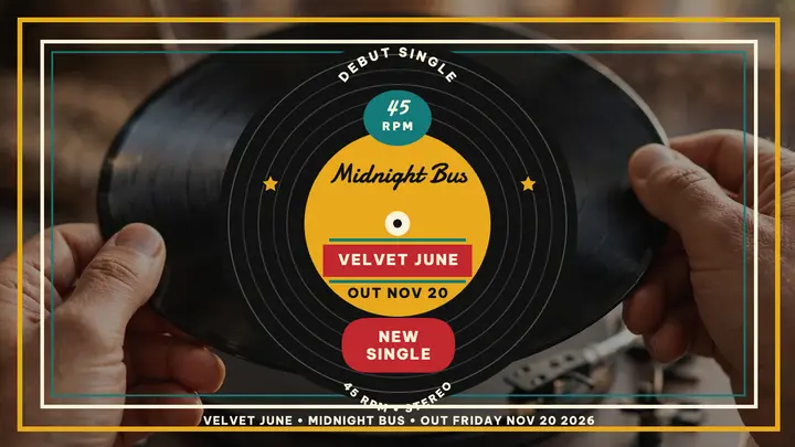 Velvet June Midnight Bus single thumbnail template