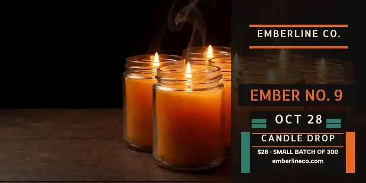 Emberline candle drop deco post template