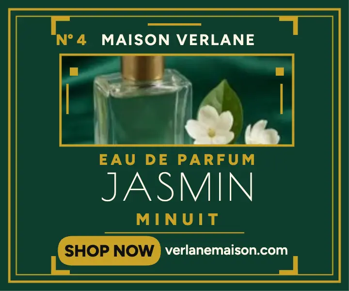Maison Verlane Jasmin Minuit mini ad template