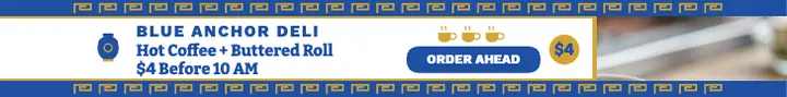 Blue Anchor Deli coffee breakfast leaderboard template