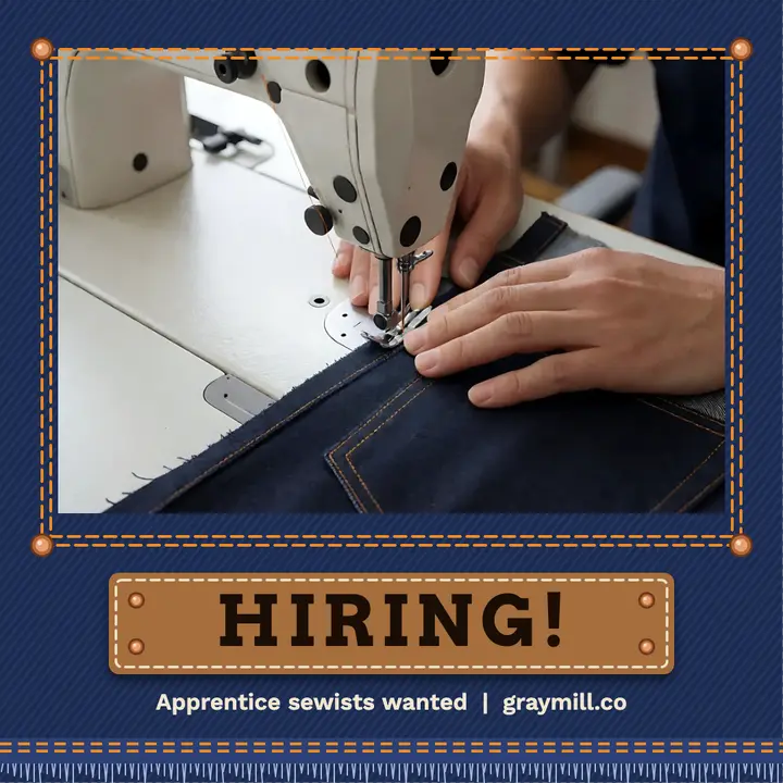 Graymill workwear hiring template