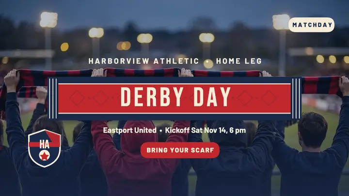 Harborview derby day scarf thumbnail template