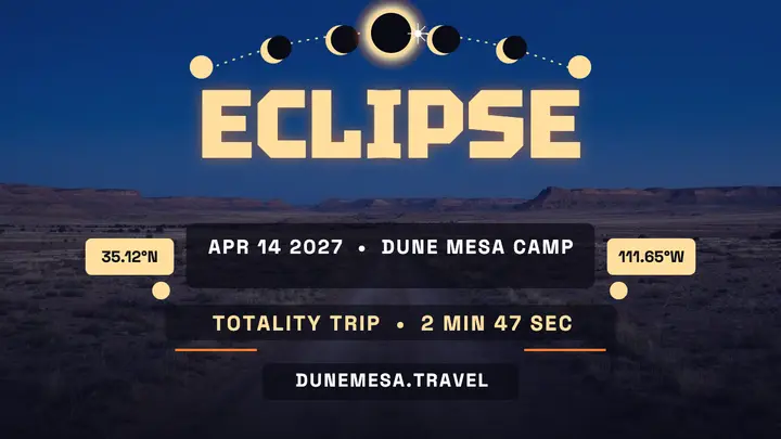 Dune Mesa eclipse trip thumbnail template