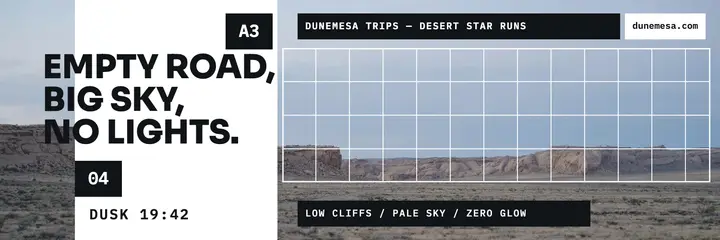 Dunemesa desert star runs header template