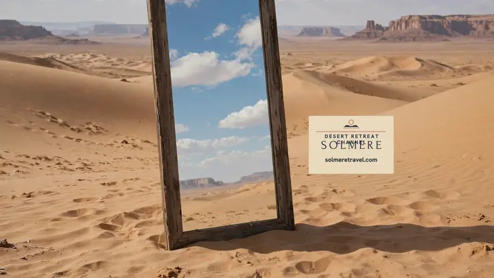 Solmere desert retreat YouTube banner template
