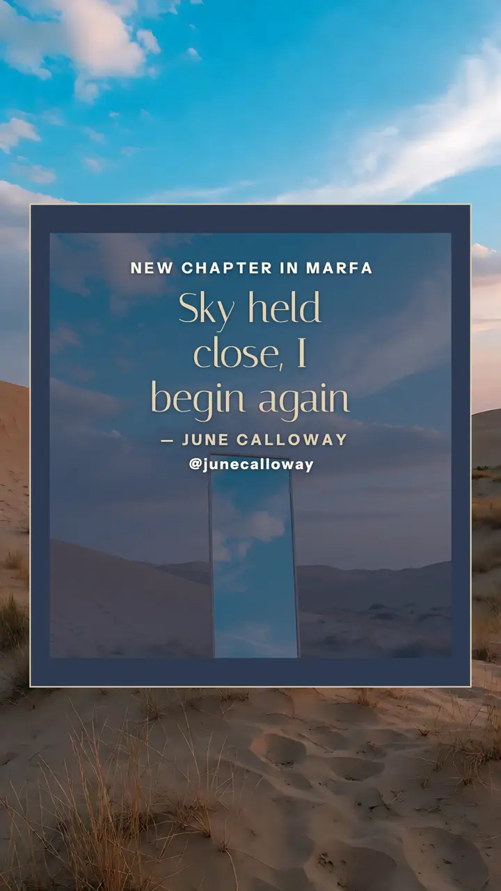 June Calloway desert mirror story template