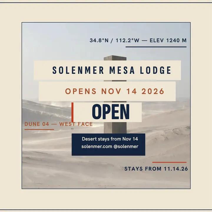 Solenmer Mesa desert lodge opening post template