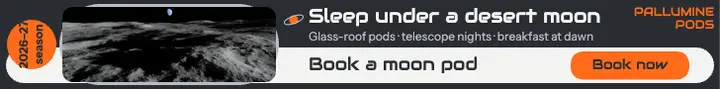 Pallumine Pods desert moon leaderboard ad template