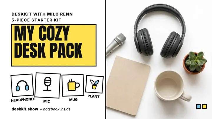 Deskkit cozy desk pack thumbnail template