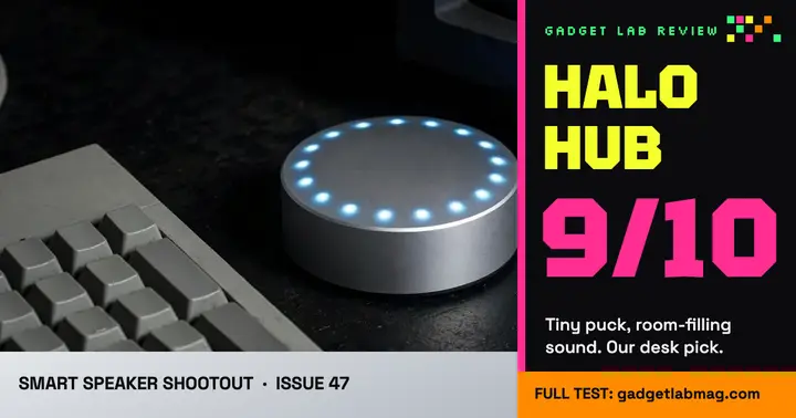 Halo Hub smart speaker review post: smart speaker review post template