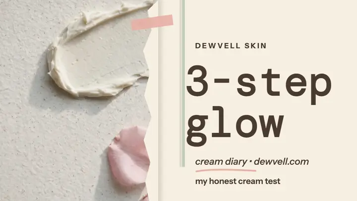 Dewvell cream diary lift thumbnail template