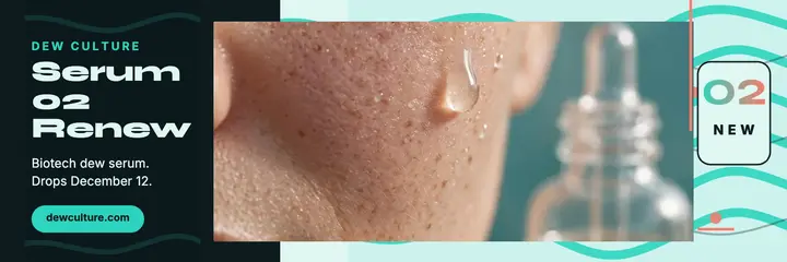 Dew Culture Serum 02 Renew header template
