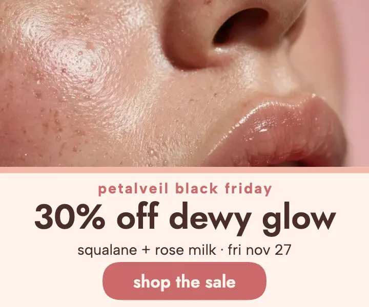 Petalveil dewy Black Friday sale ad template