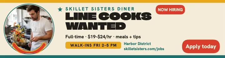 Skillet Sisters line cook hiring ad template