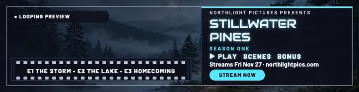 Stillwater Pines DVD menu launch billboard template