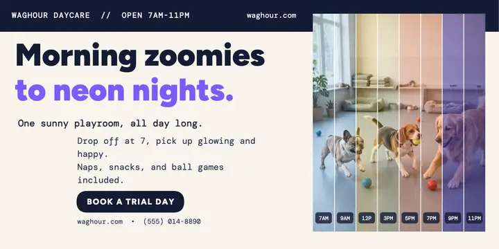 Waghour daycare time slice post template