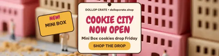 Dollop Crate cookie city billboard template