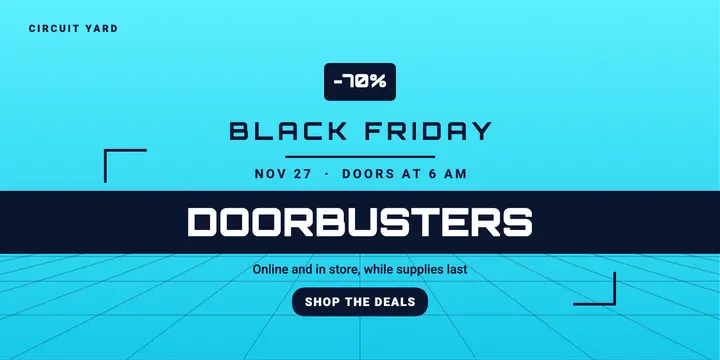 Doorbusters Black Friday post template