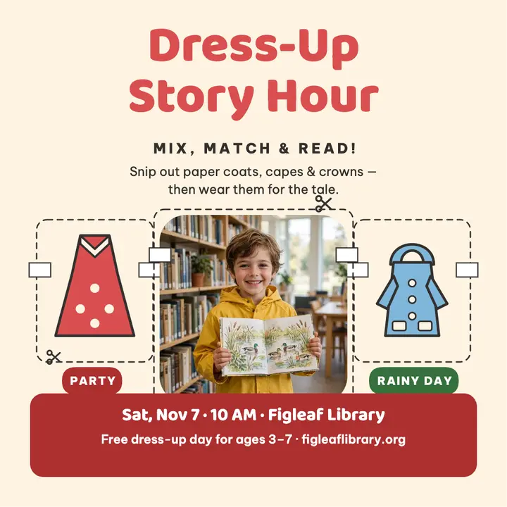 Figleaf Dress-Up Story Hour paper doll post template
