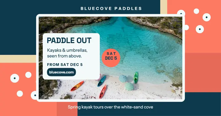 Bluecove Paddles kayak tours post template