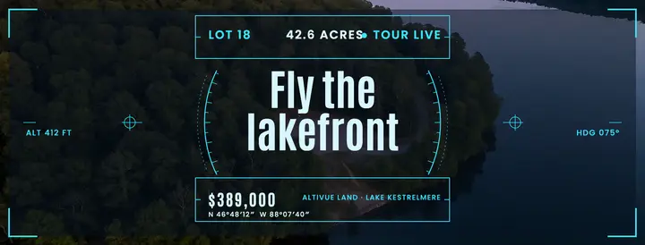 Altivue drone tour of Lake Kestrelmere acreage cover template