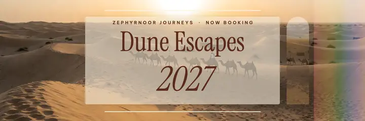 Dune camp escapes 2027 prism header template