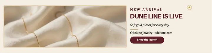 Odelune Dune Line launch banner template