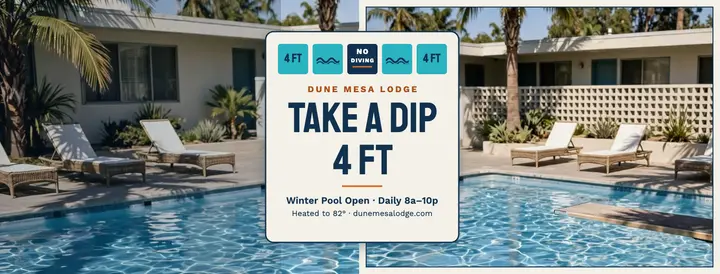 Dune Mesa Lodge pool cover template