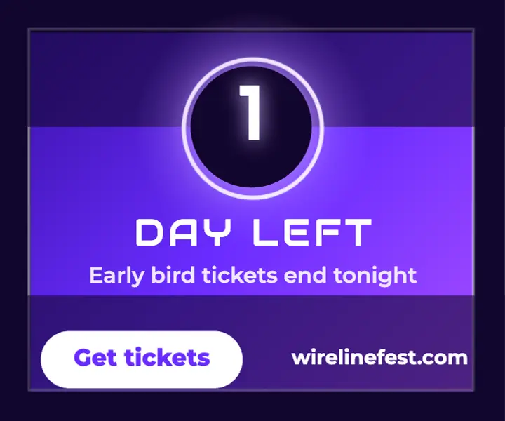 Electric violet early bird last day ad template