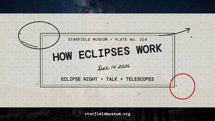 Starfield Museum eclipse night glass plate thumbnail template