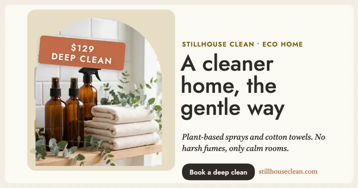 Stillhouse Clean eco service post template