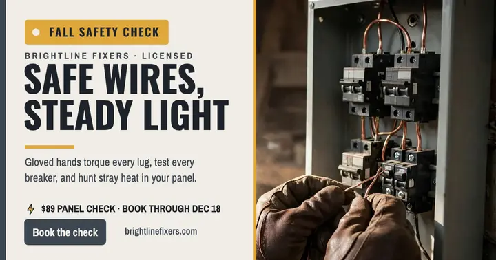 Brightline panel safety check post template