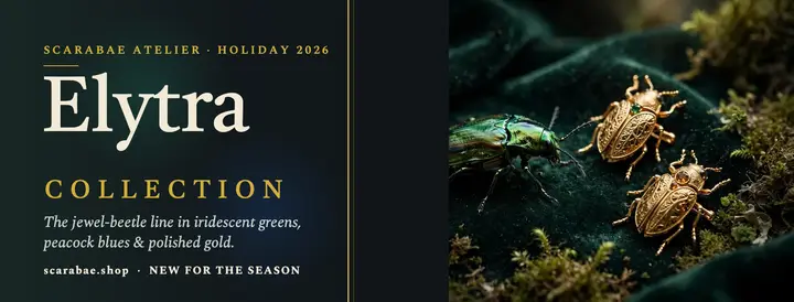 Elytra jewel-beetle collection cover template