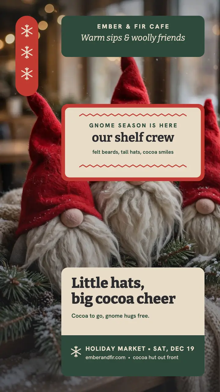 Ember and Fir gnome cocoa story template
