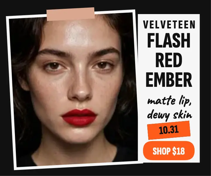 Velvetteen Ember Matte flash ad template