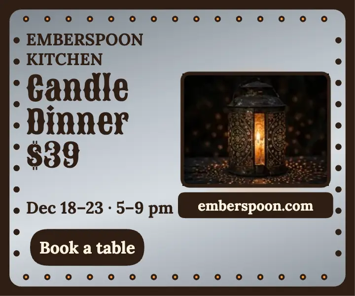 Emberspoon candle dinner tag template