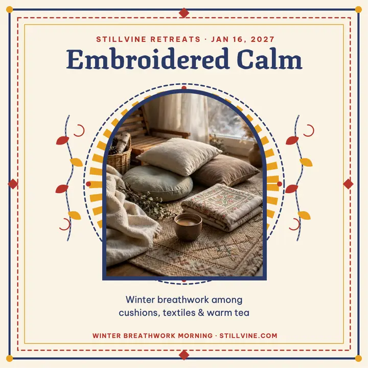 Stillvine winter breathwork retreat post template