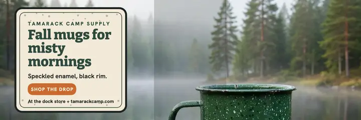 Tamarack fall mug drop header template