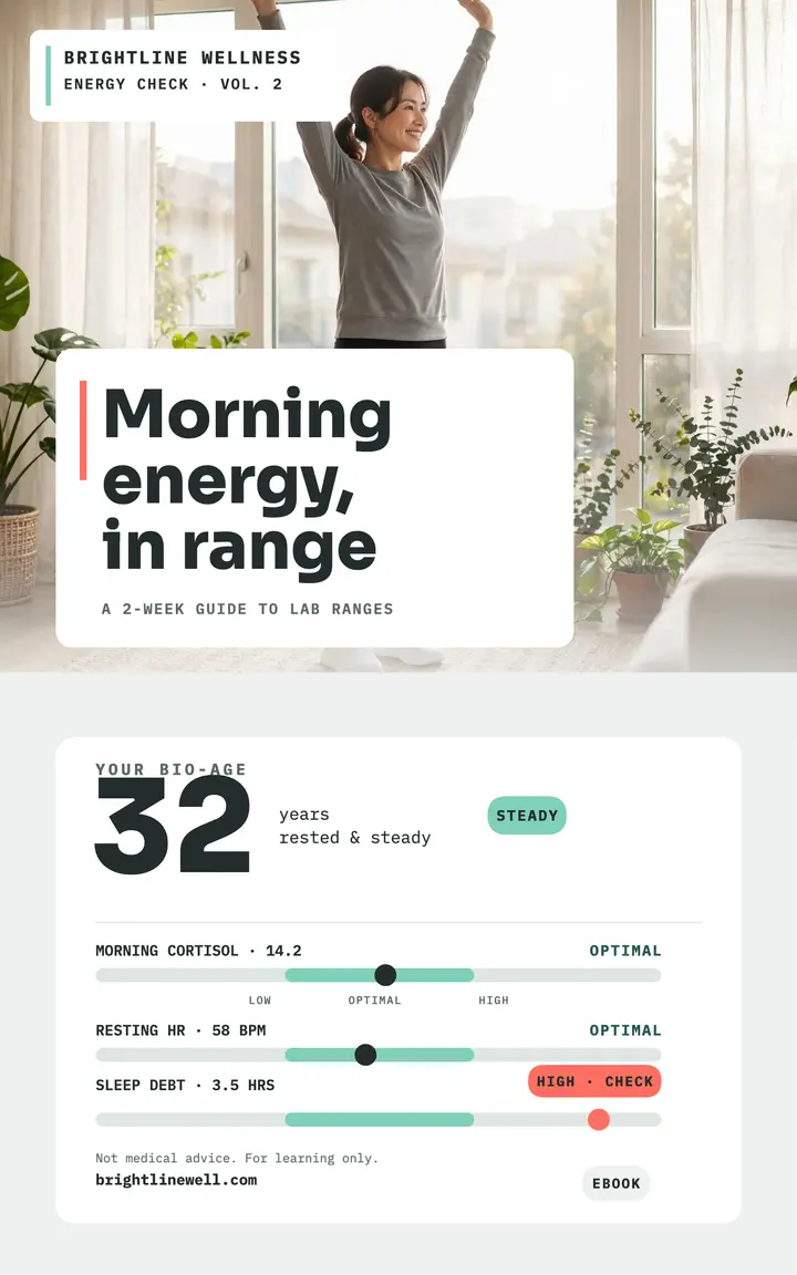 Brightline morning energy check ebook template