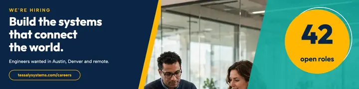 Tessaly Systems engineering hiring banner template
