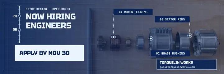 Torquelin Works now hiring engineers blueprint header template