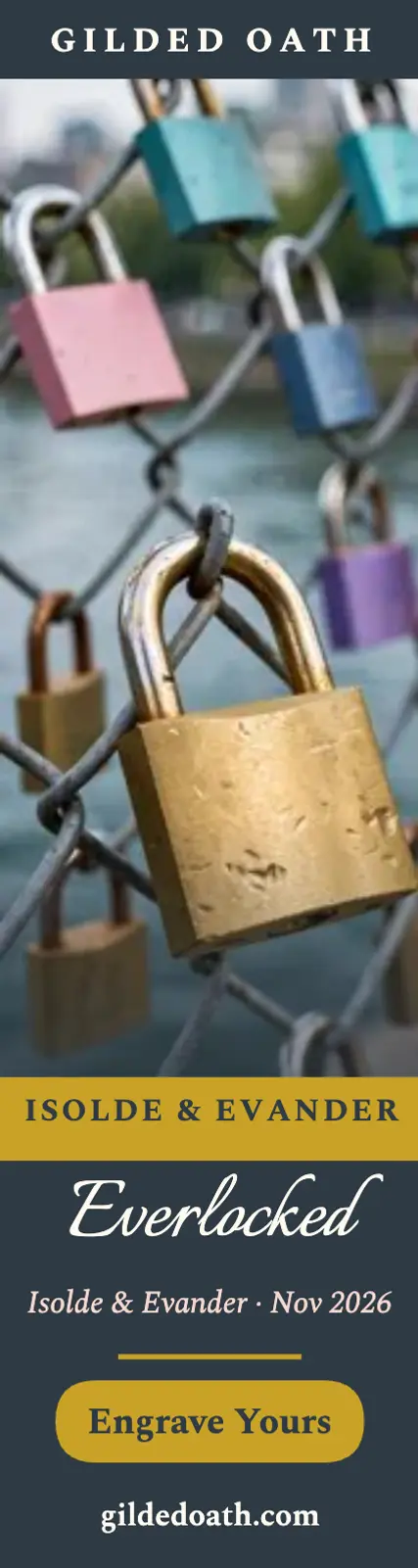 Everlocked engraved lovelock jeweler ad: jeweler skyscraper ad template