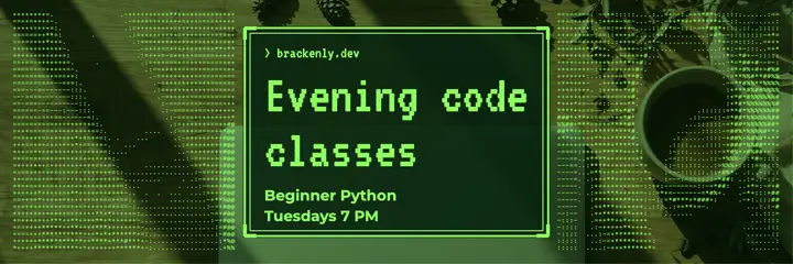 Brackenly evening code classes header template