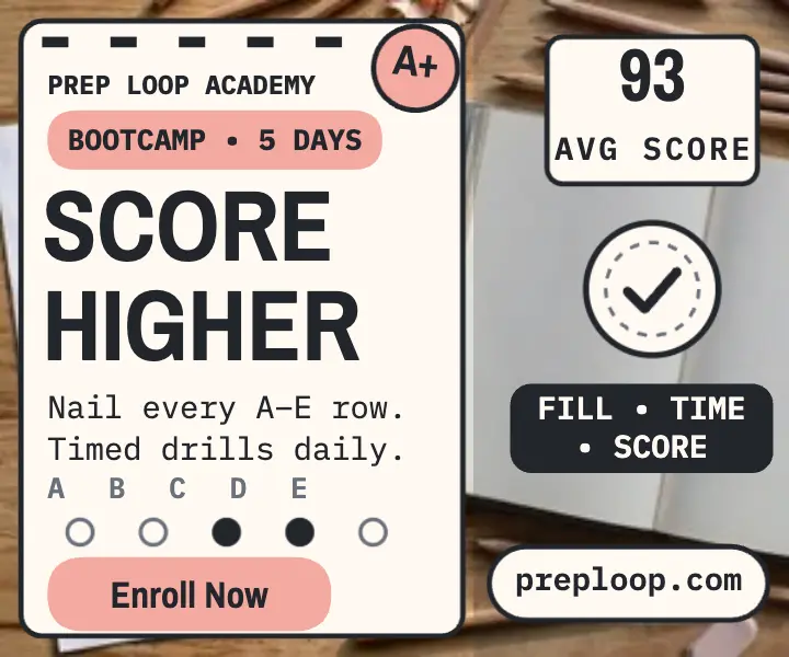 Prep Loop bubble bootcamp rectangle ad template