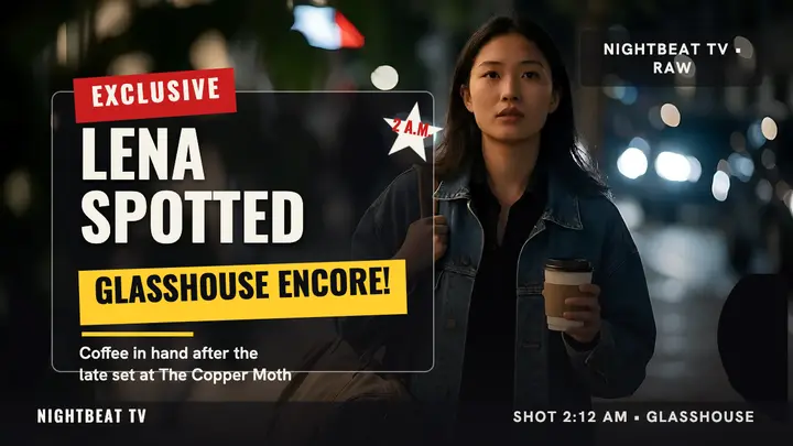 Lena spotted after Glasshouse set thumbnail template