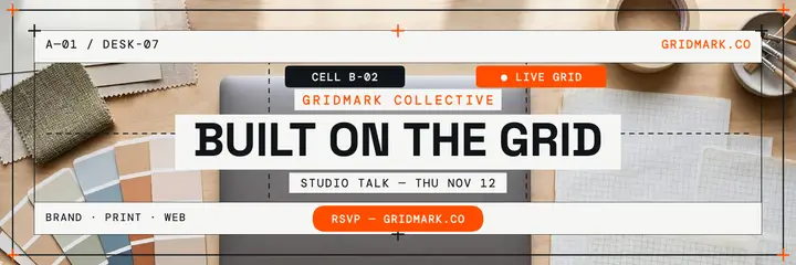 Gridmark studio exposed grid header template