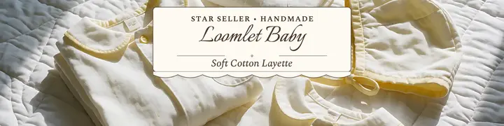 Loomlet Baby eyelet etsy banner template