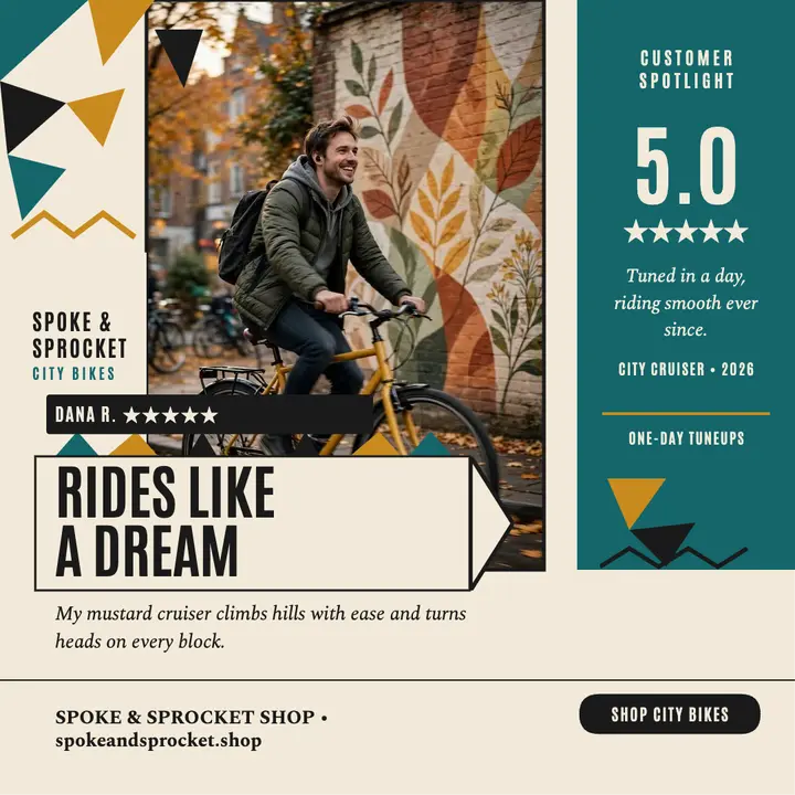 Spoke and Sprocket bike review post template