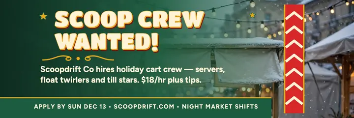 Scoopdrift holiday scoop crew header template