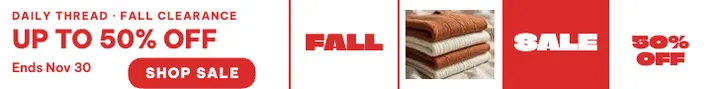Daily Thread fall clearance sale leaderboard template